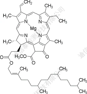 叶绿素a分子结构式