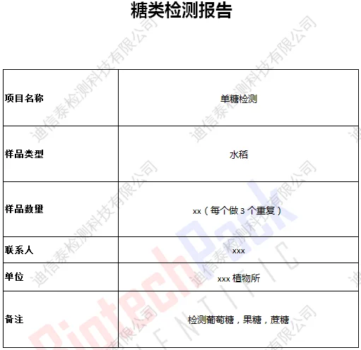 检测报告表