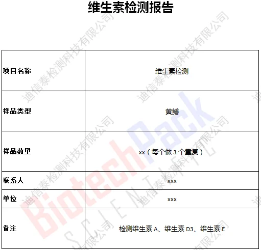 检测报告表