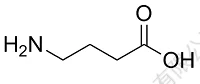 γ-氨基丁酸分子结构式