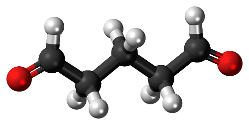 戊二醛分子结构式