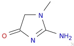 肌酐分子结构式