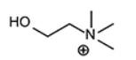 胆碱分子结构式