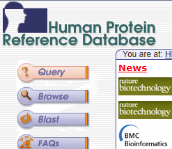 HPRD(Human Protein Reference Database)