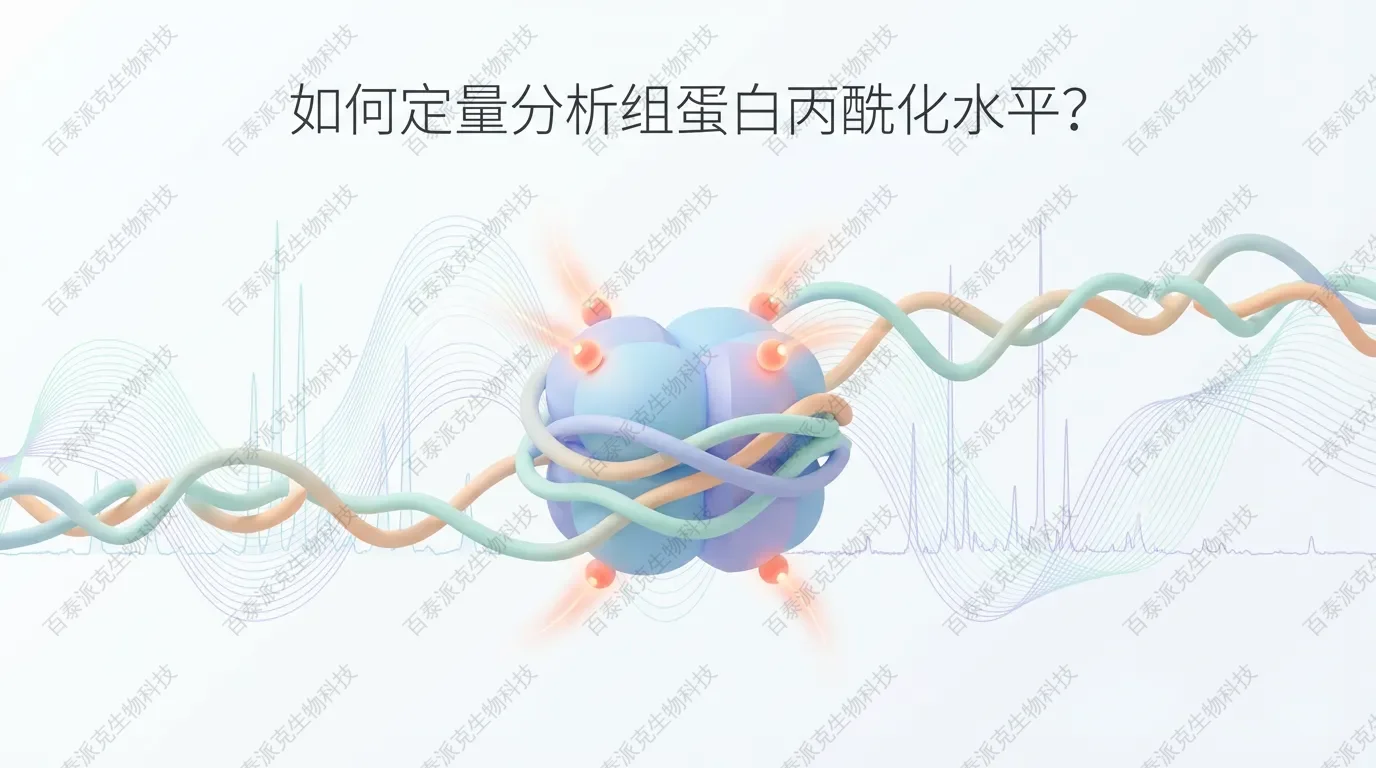 封面:组蛋白丙酰化定量分析概念封面图 封面:组蛋白丙酰化定量分析概念封面图