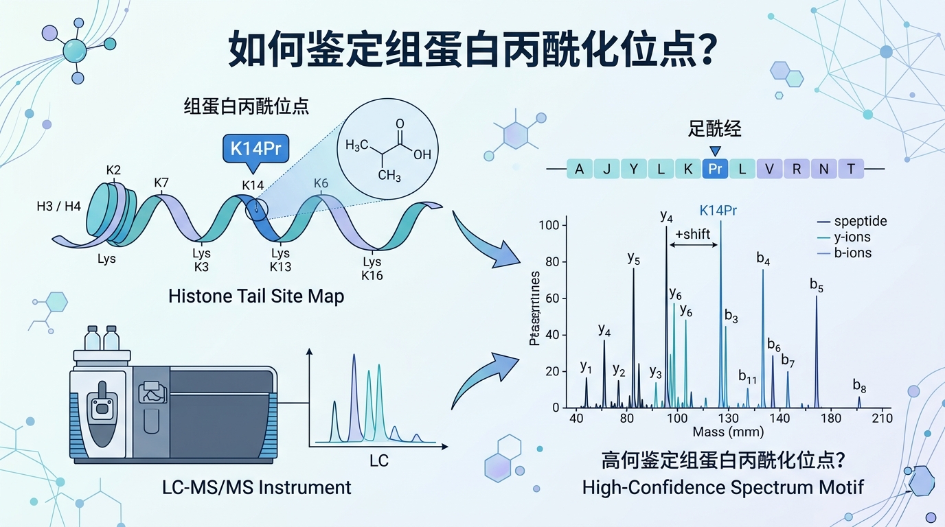 封面:组蛋白丙酰化位点鉴定概念图 封面:组蛋白丙酰化位点鉴定概念图