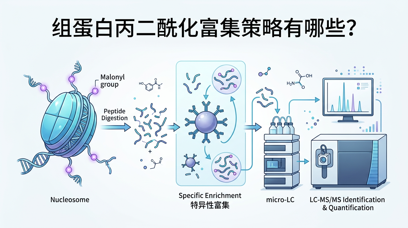 封面:组蛋白丙二酰化富集策略概念图 封面:组蛋白丙二酰化富集策略概念图