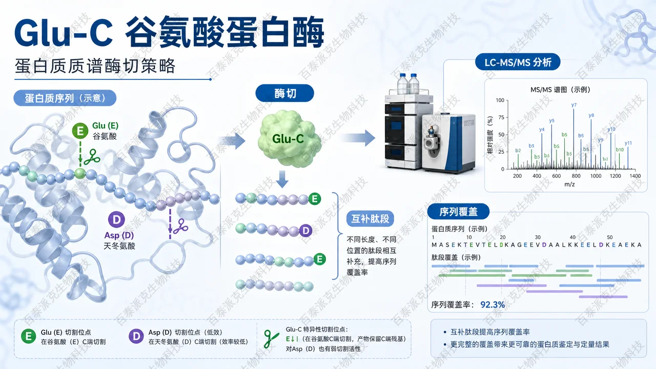 封面:Glu-C 谷氨酸蛋白酶与蛋白质质谱分析 封面:Glu-C 谷氨酸蛋白酶与蛋白质质谱分析