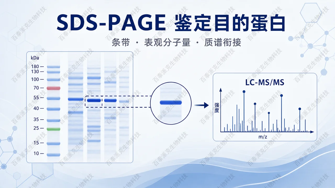 封面：SDS-PAGE 与目的蛋白分析