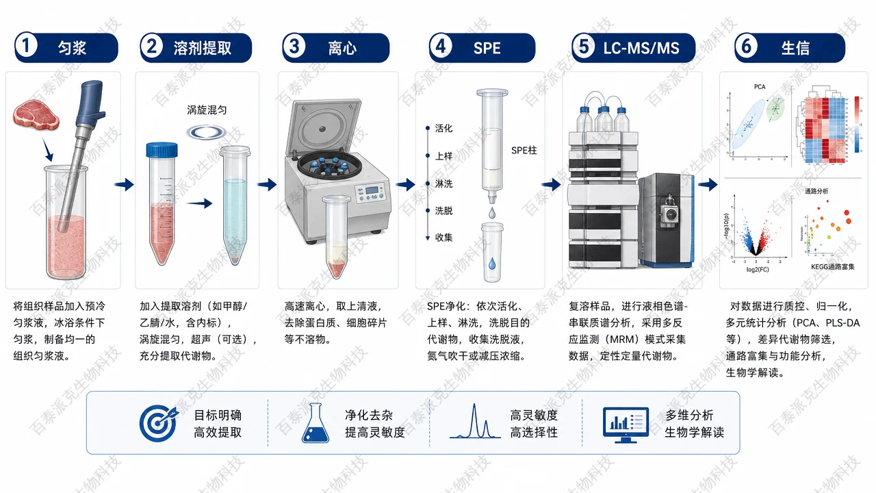 从粗提物到解释的简化流程（示意）
