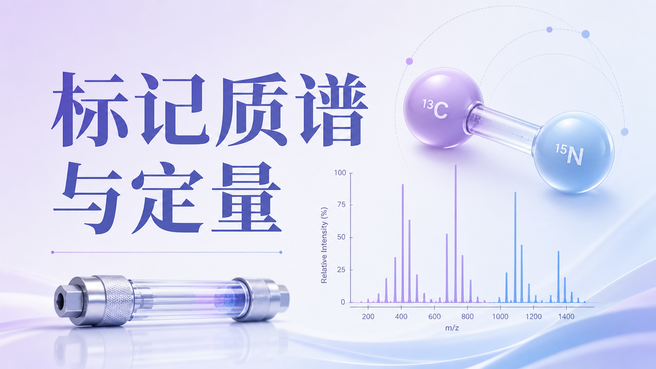 封面:标记质谱定量示意 封面:标记质谱定量示意