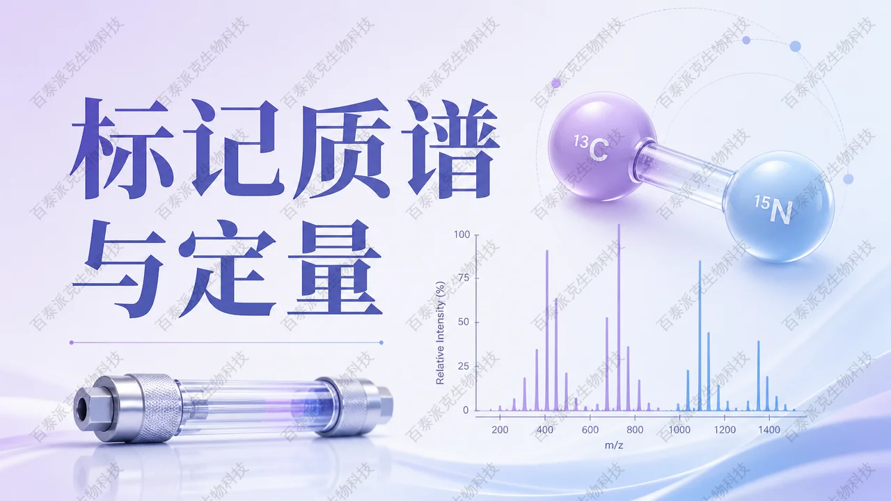 封面:标记质谱定量示意 封面:标记质谱定量示意