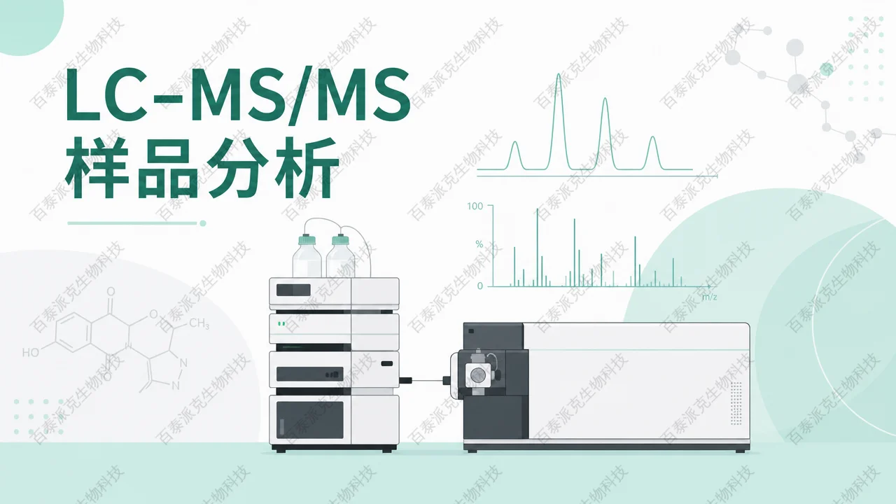 封面：LC-MS/MS 工作与样品链