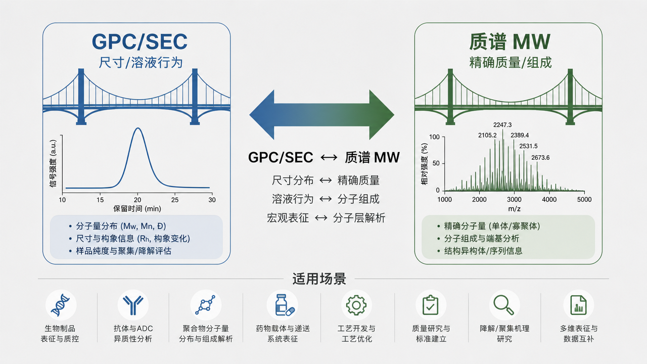 GPC／SEC 与高分辨质谱的互补关系