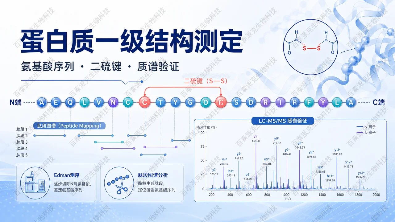 封面：蛋白质一级结构测定与序列验证